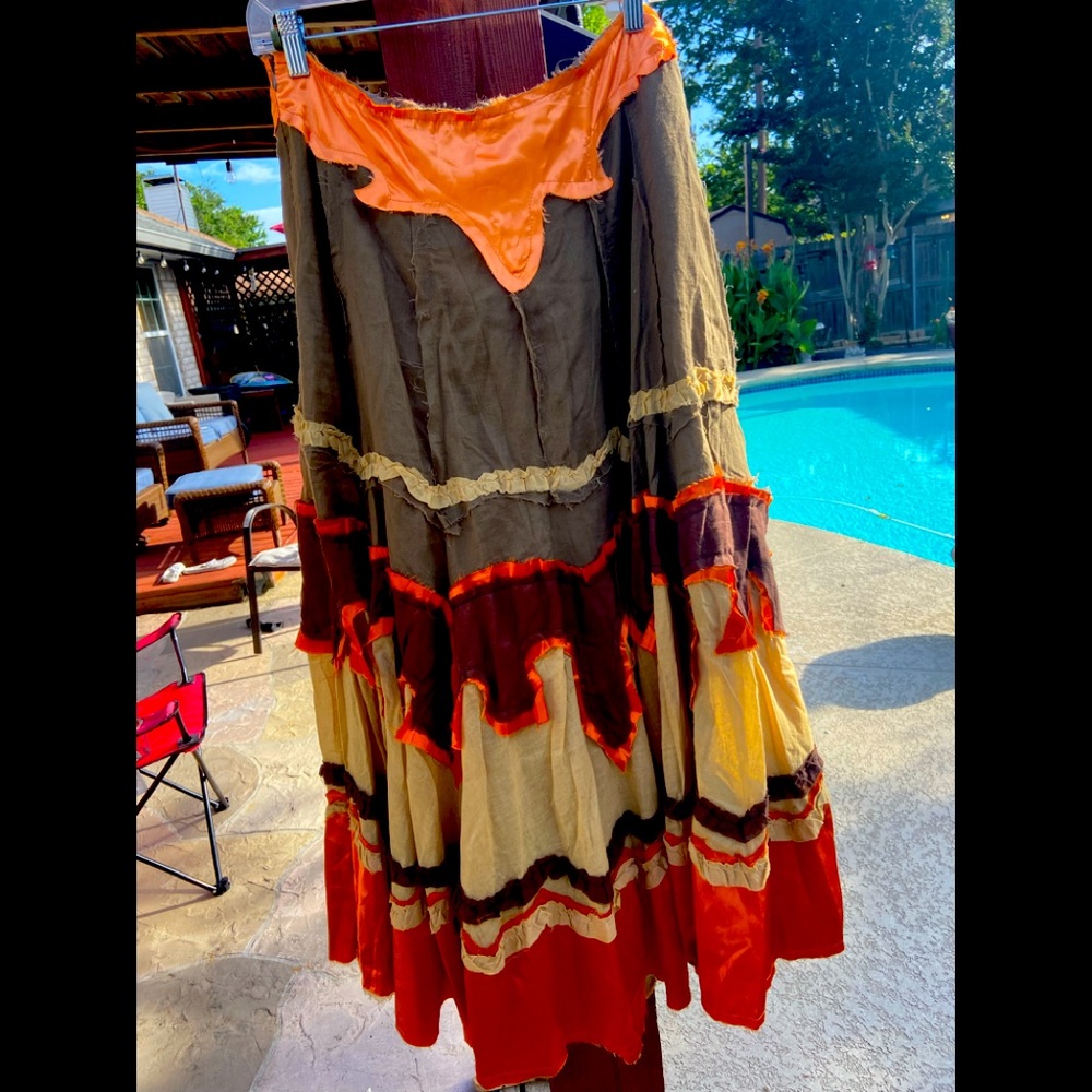 Boho chic skirt